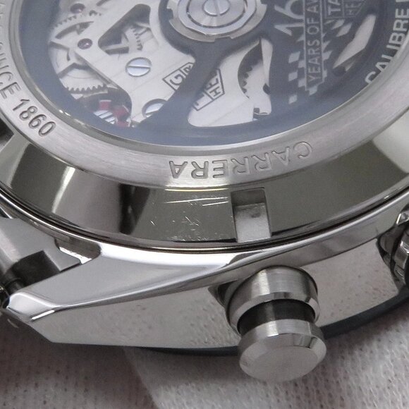 TAG HEUER Carrera 160th Anniversary Silver Dial Limited Edition Chronograph - Picture 3 of 8